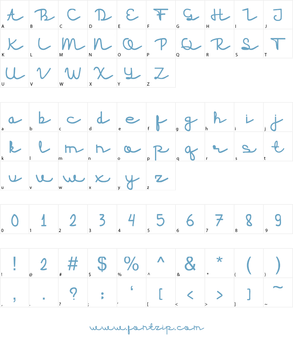 Carlington Font Character