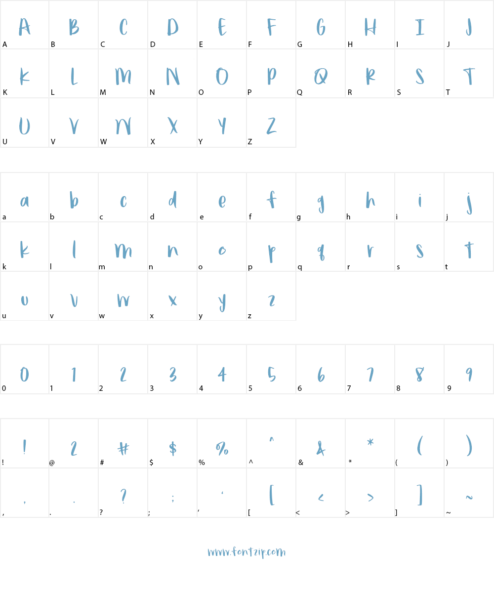 poundcake Font Character
