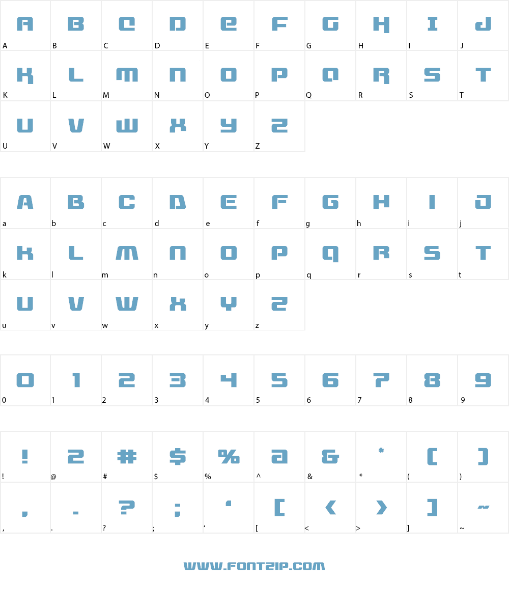 Livewired Font Character