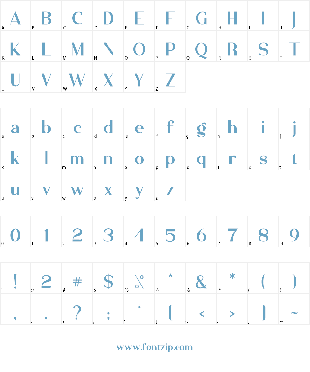 Rubmble Font Character
