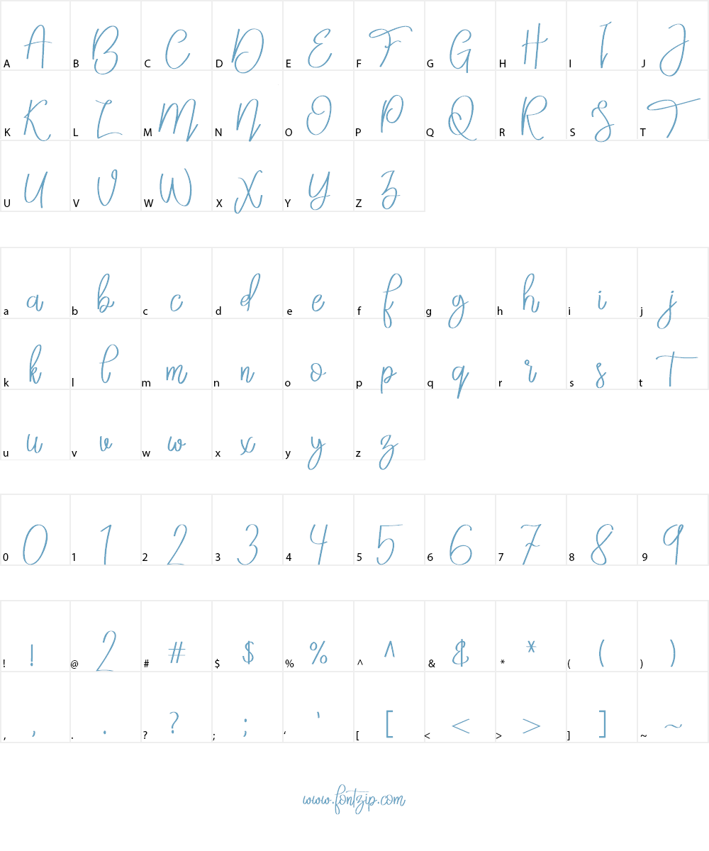 Badass Holliday Font Character