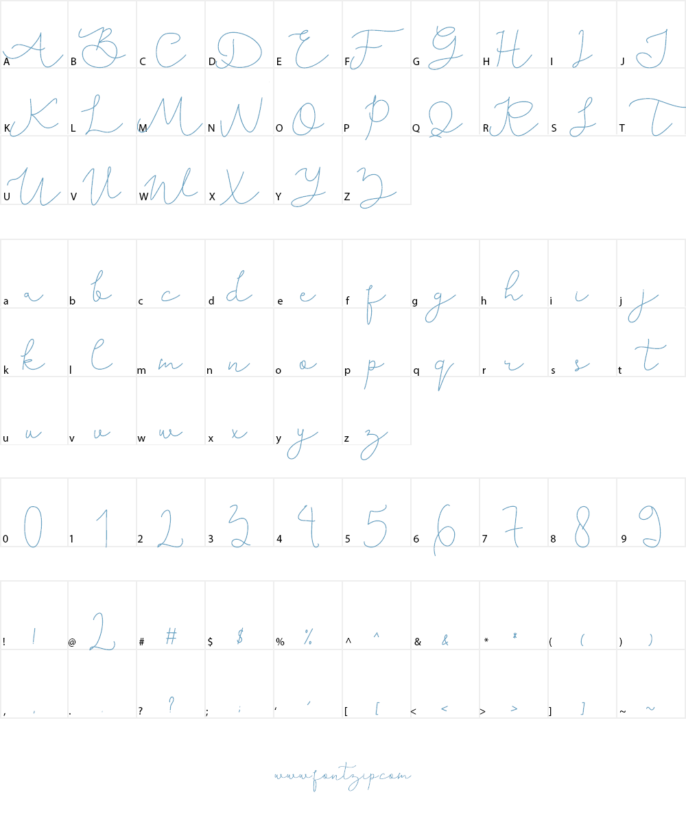 Karllia Font Character