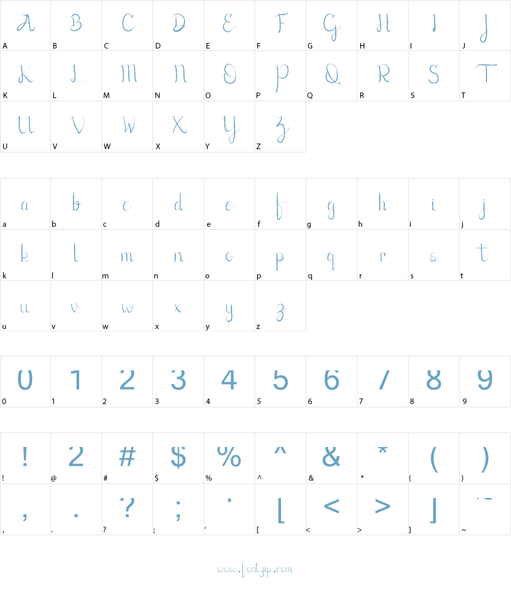 Lovic Font Character