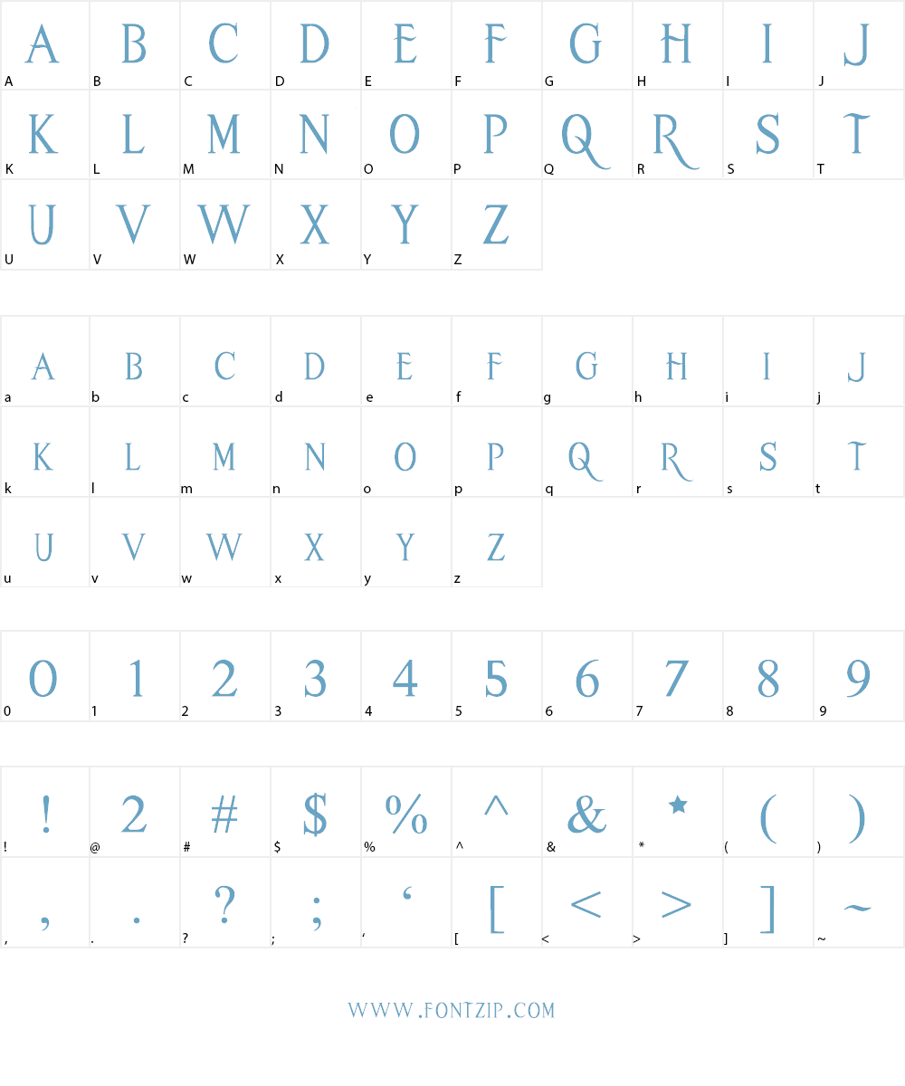 mermaidtales Font Character