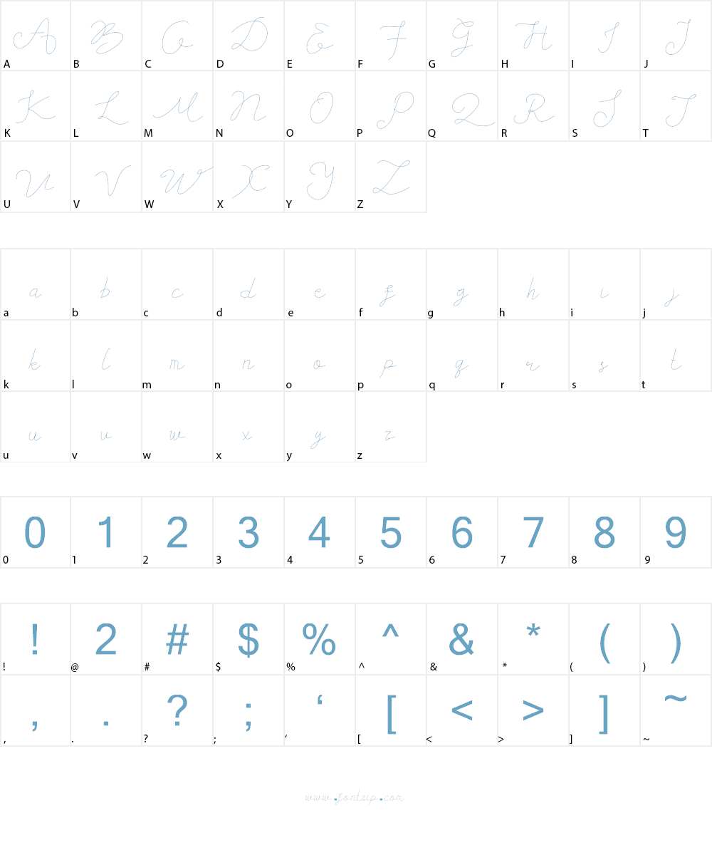 Devllin Font Character