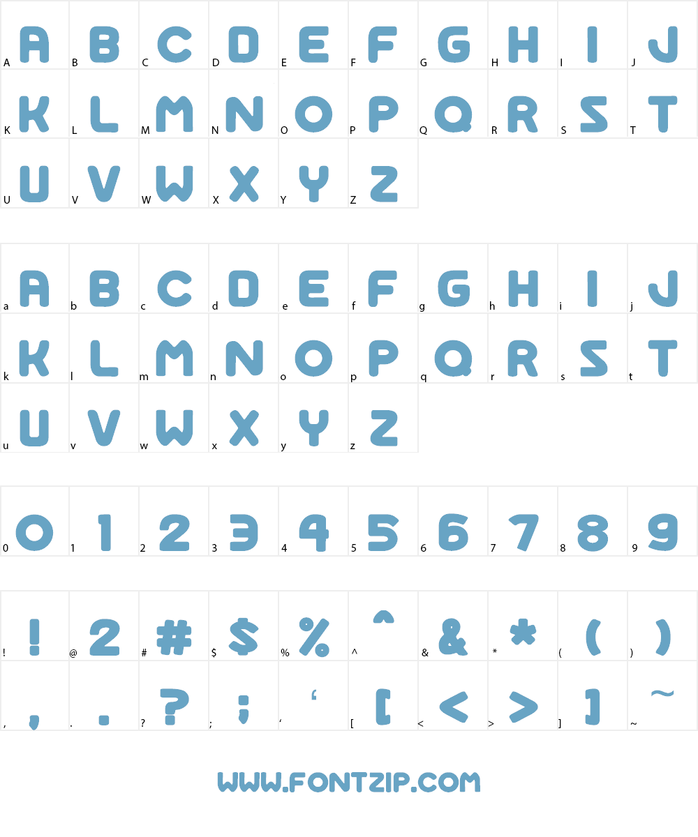 Space Adventure Font Character