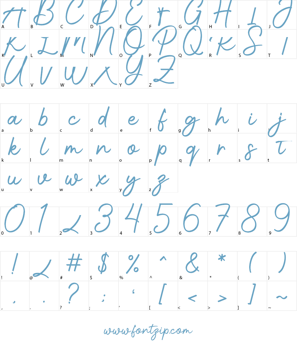 Photoshoot Font Character