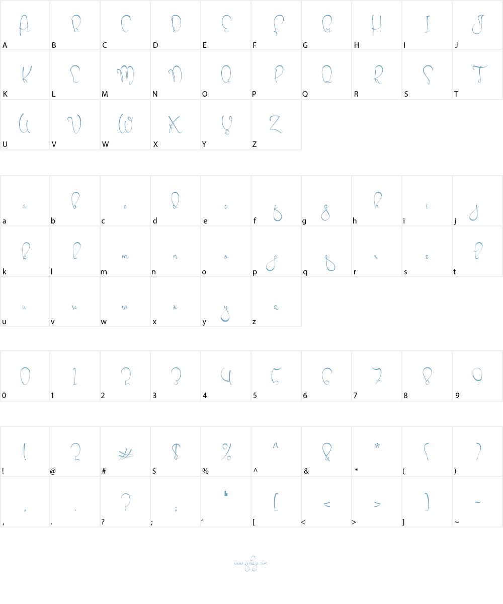 Cherryball Font Character