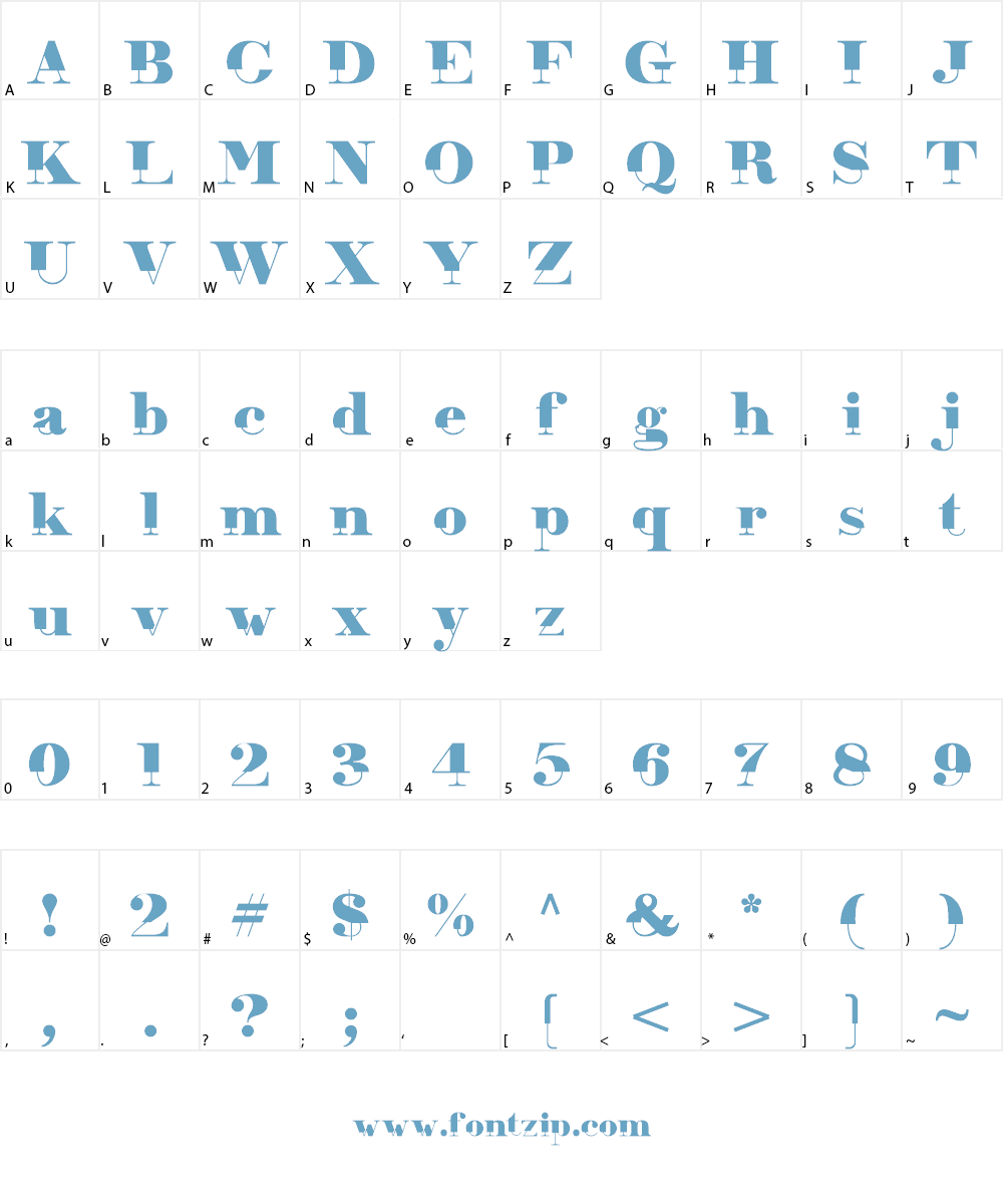 Viyola Font Character