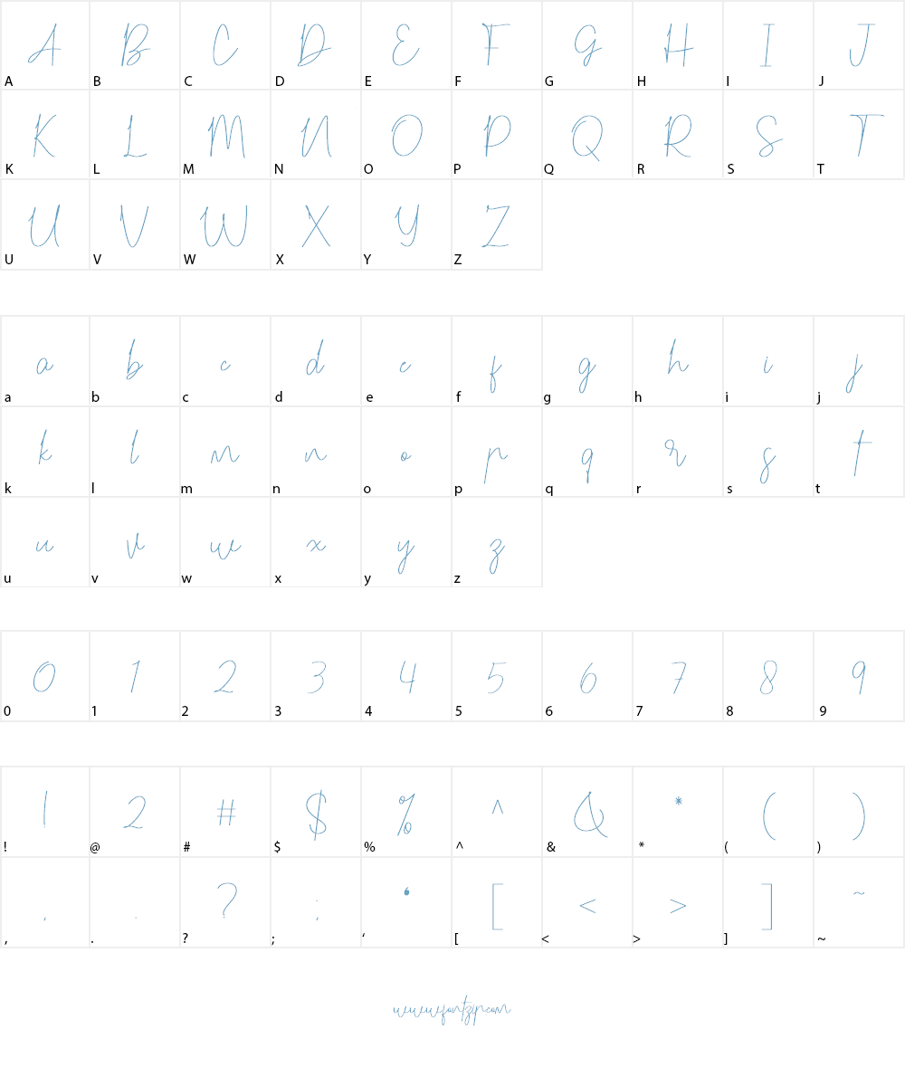 Carmelia Font Character