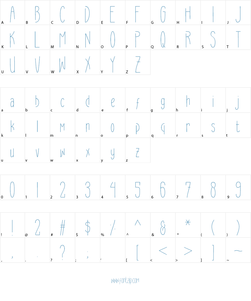 Avoid Light Font Character