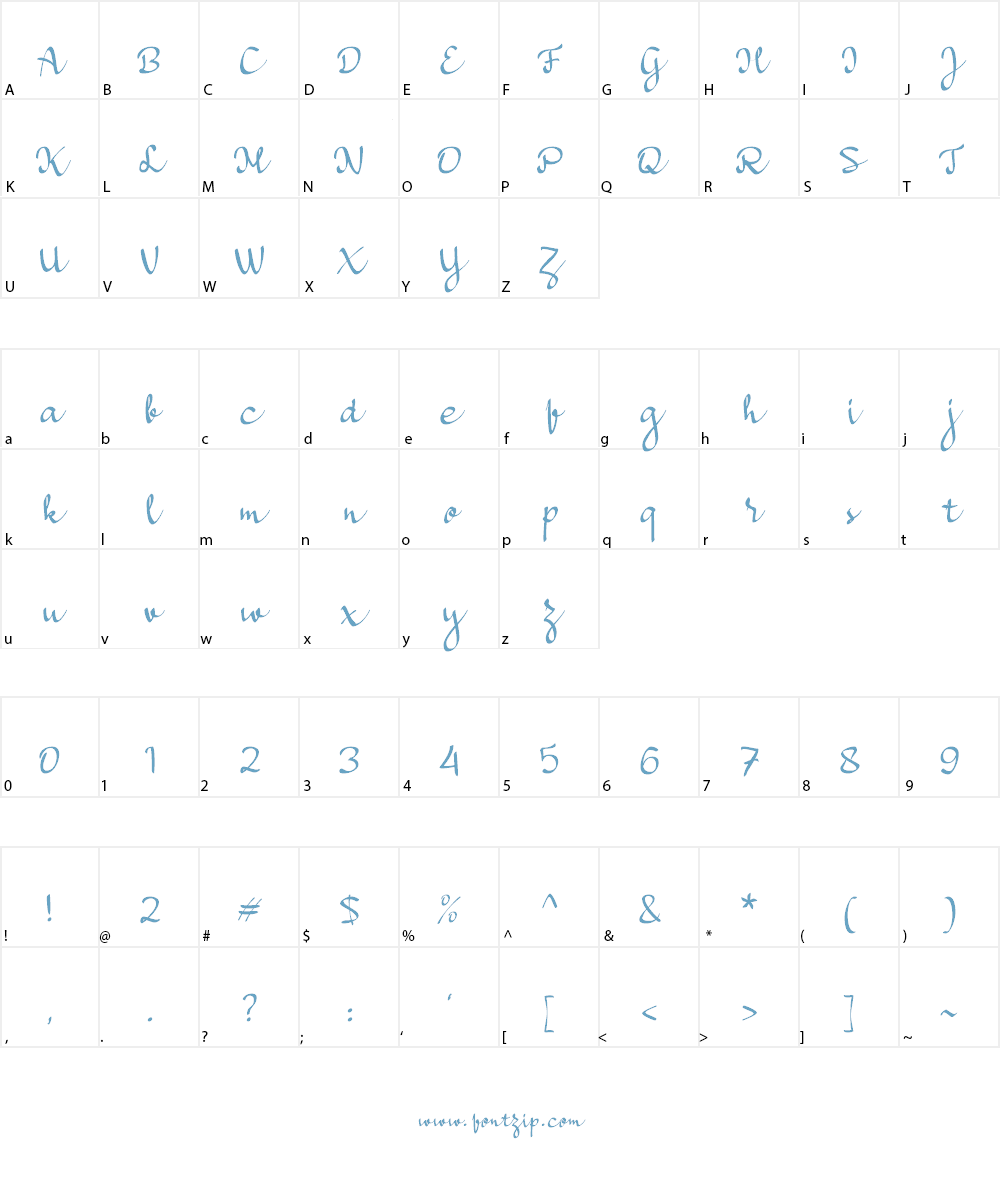 a Bators Growth Font Character