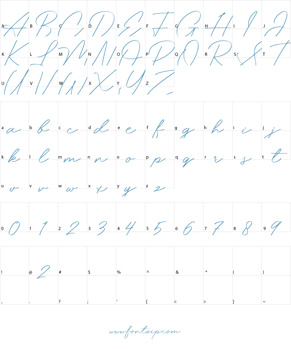 Magdallena Font Character