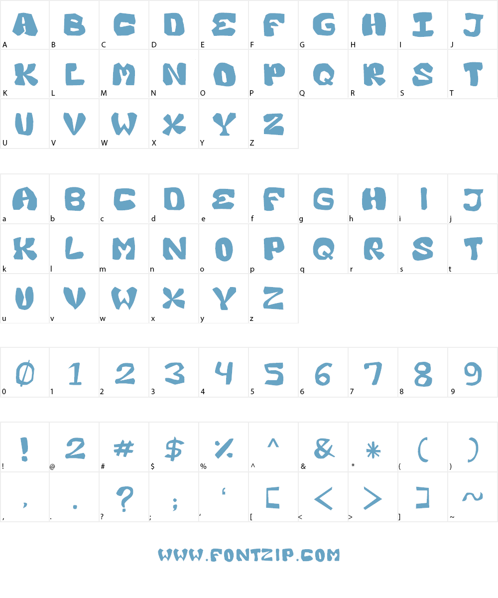AreWeThereYet Font Character