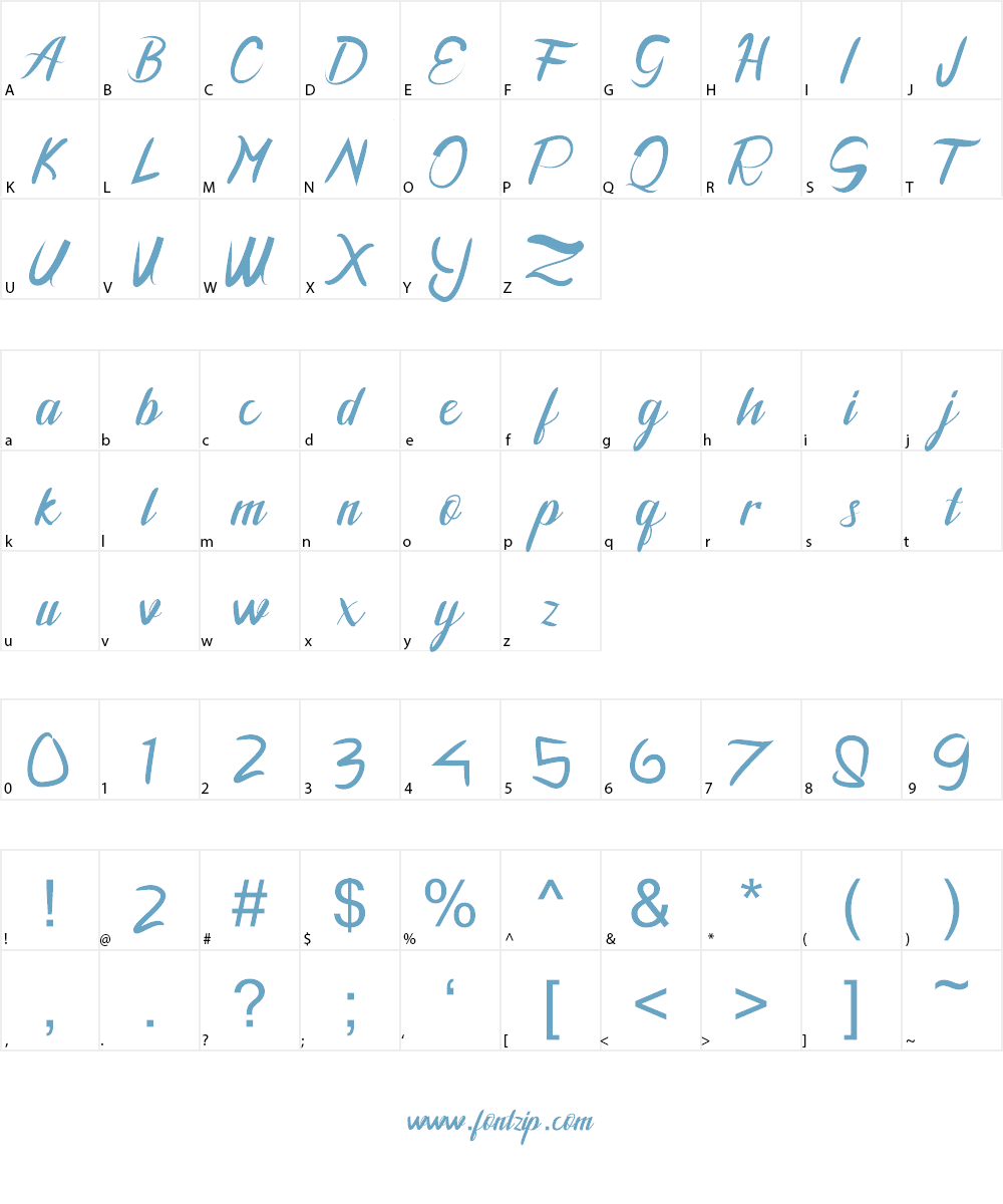 Meathagraph Font Character