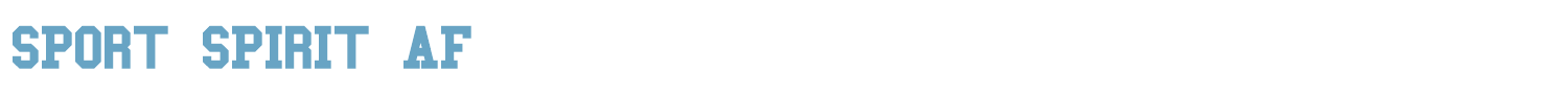 sample SPORT SPIRIT AF font