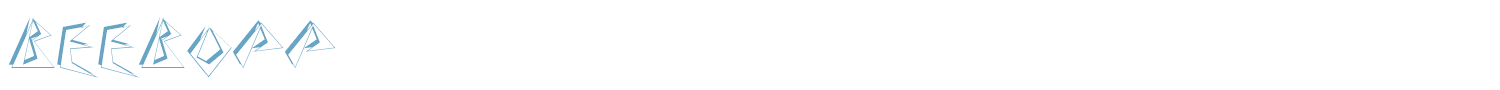 sample BeeBopp font