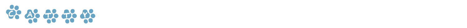 sample Catty font