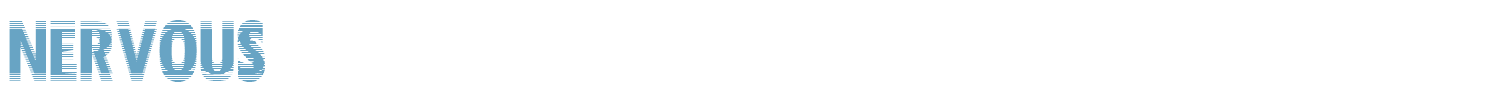 sample Nervous font