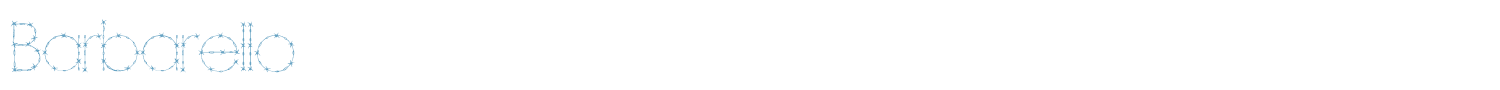 sample Barbarello font
