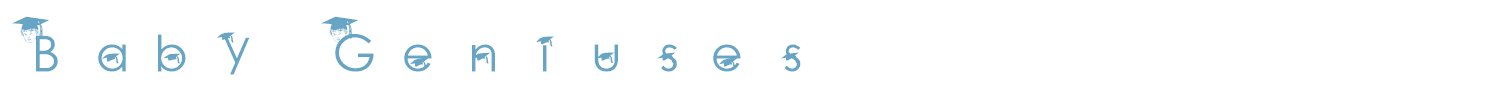 sample Baby Geniuses font