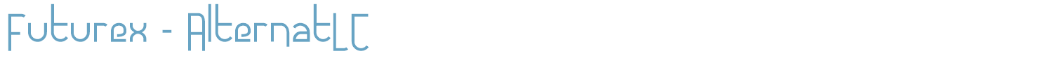 sample Futurex font