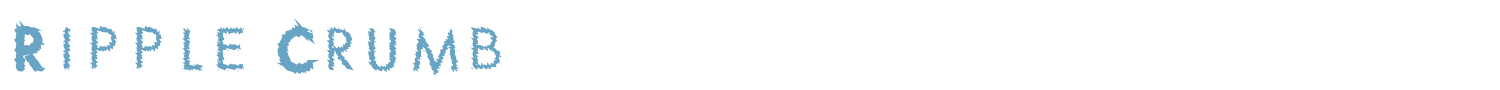 sample Ripple Crumb font