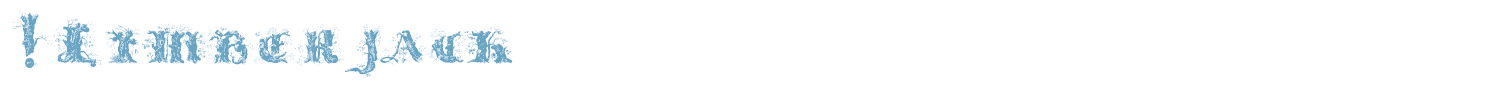 sample !Limberjack font