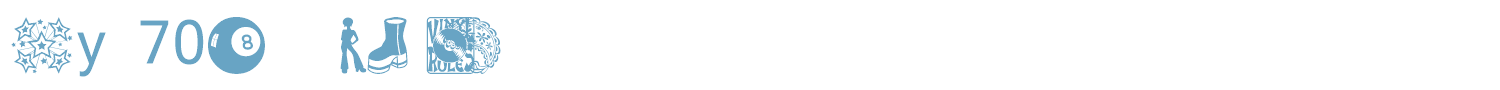 sample My 70s Ding font