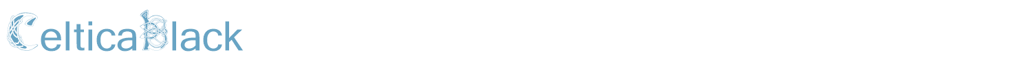 sample CelticaBlack font
