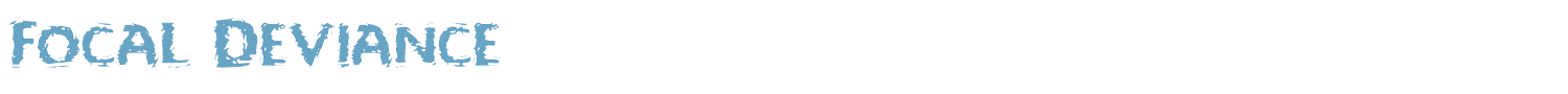 sample Focal Deviance font