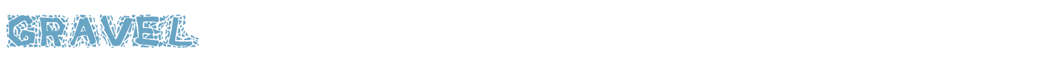 sample Gravel font