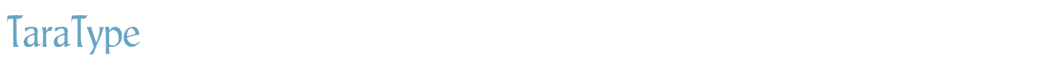 sample TaraType font