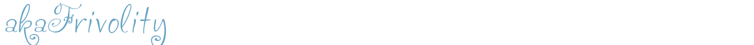 sample akaFrivolity font
