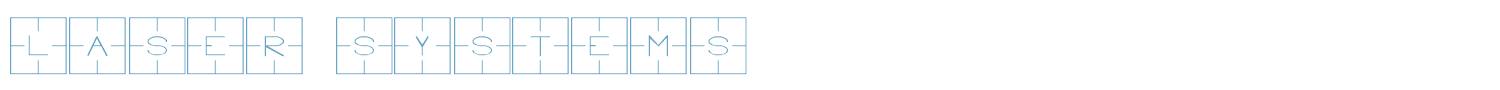 sample Laser Systems font