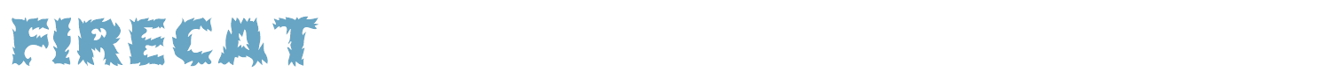 sample Firecat font