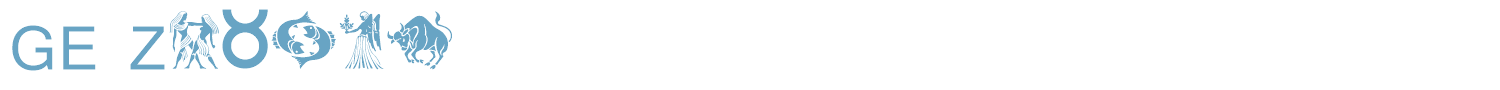 sample GE Zodiac font