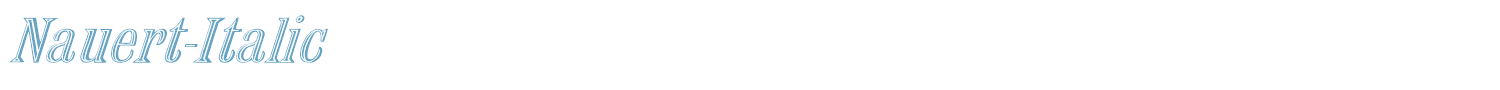 sample Nauert font
