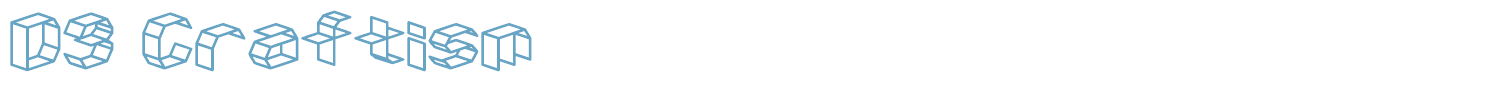 sample D3 Craftism font