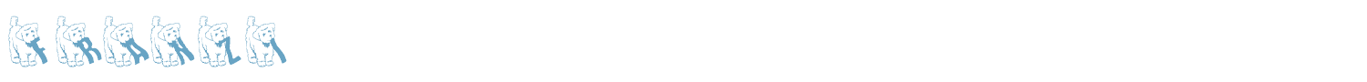sample Franzi font