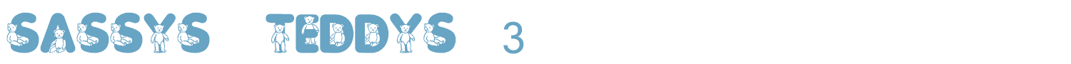 sample Sassys Teddys 3 font