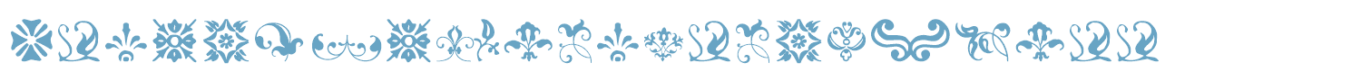 sample Beautiful Ornaments Three font