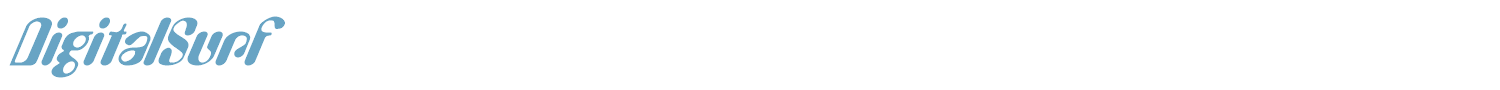 sample Digital Surf font