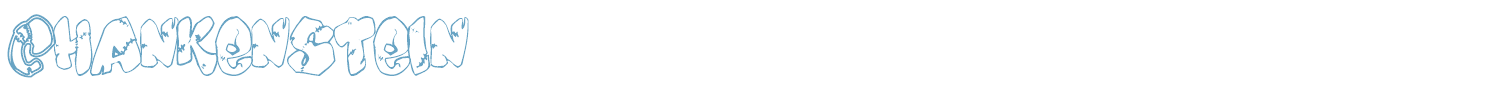sample Chankenstein font