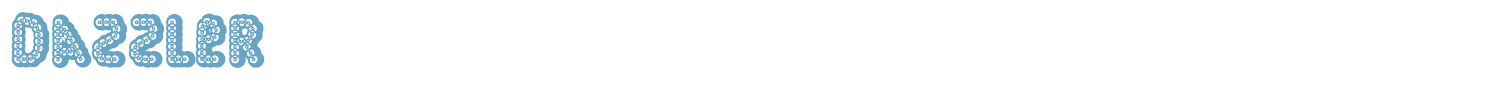 sample Dazzler font