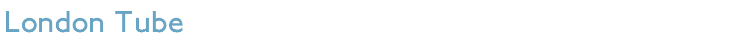 sample London Tube font
