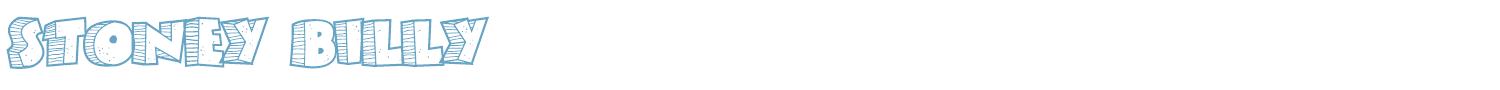 sample Stoney Billy font