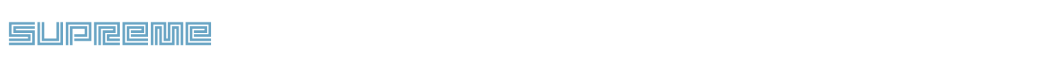 sample Supreme font