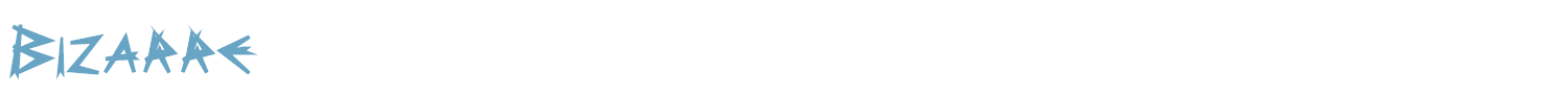 sample Bizarre font