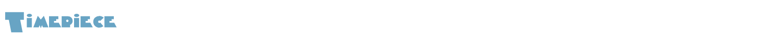sample Timepiece font